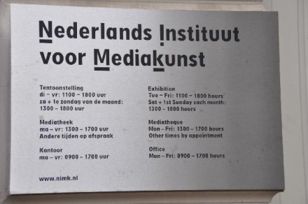 Nederlands Instituut voor Mediakunst