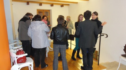 zakuska i druženje s autorom